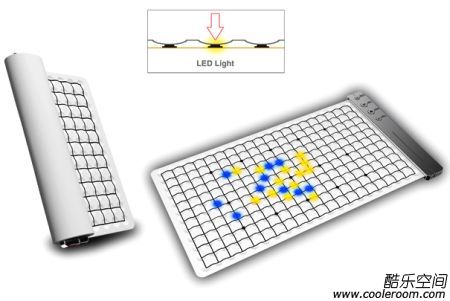 LED卷轴棋盘