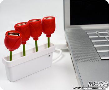郁金香USB集线器