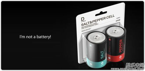 Salt&Pepper Cell-电池调味瓶